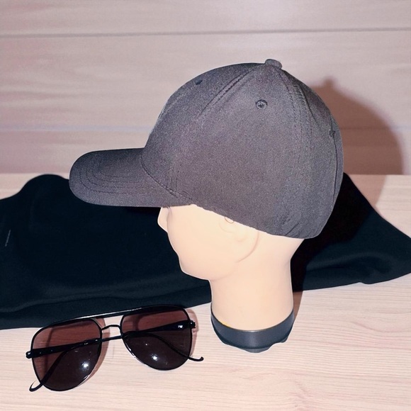 Tentree 10 Logo Thicket Hi Rise Black Hat Cap Adult Size L/XL - Picture 3 of 5